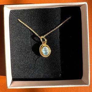Moonstone Ouroboros Necklace